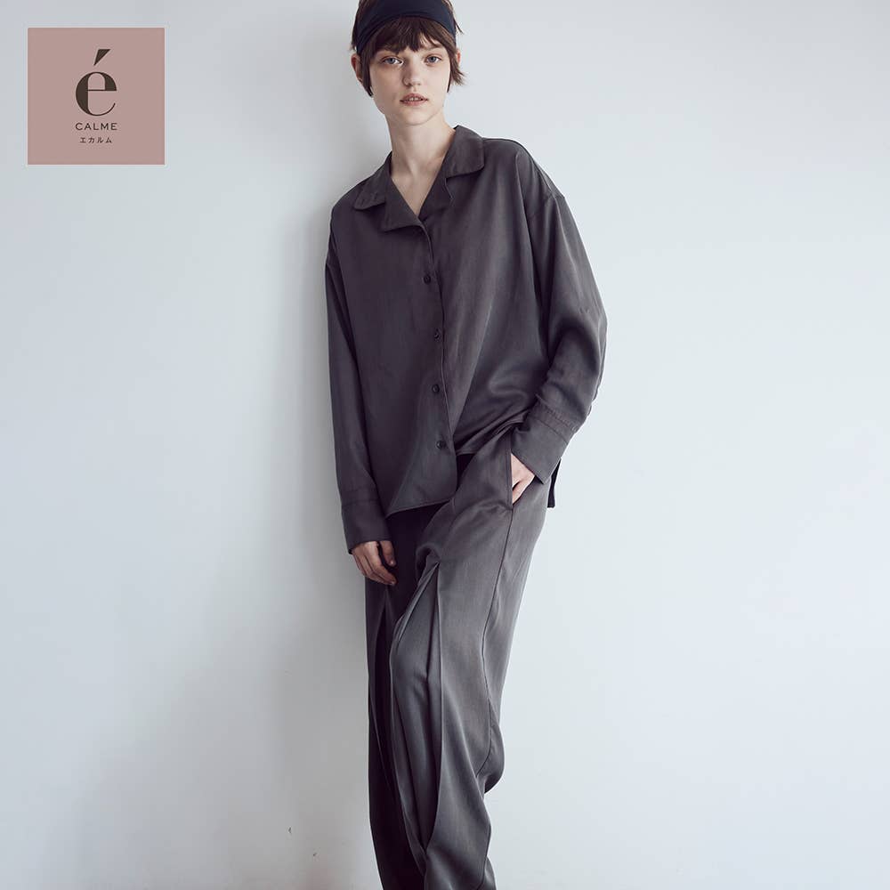 動きやすい 長袖長パンツ シャツパジャマ(SALE)